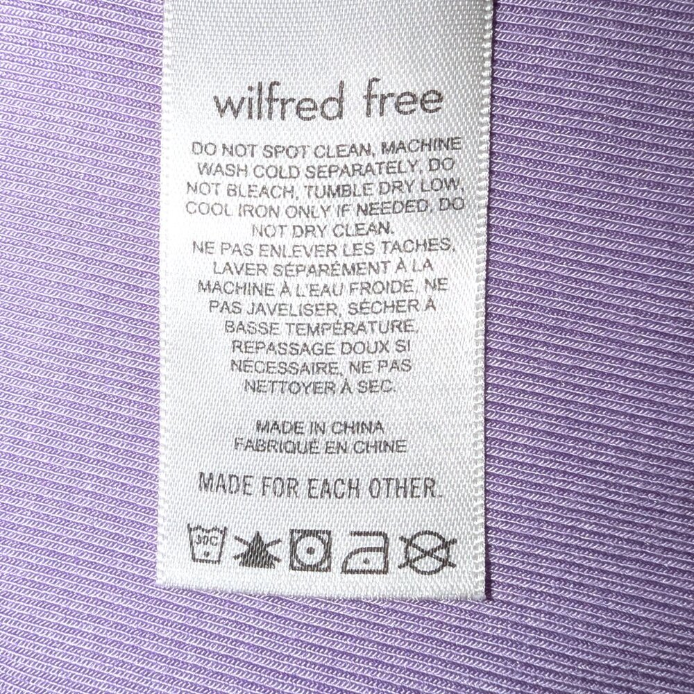 Wilfred Free | Aritzia Ribbed Tank Midi Dress in Lilac Purple | Size Small - Picture 8 of 11